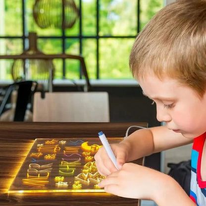 Tablette LED Lumineuse™ – Le Cadeau Idéal pour Éveiller la Créativité !