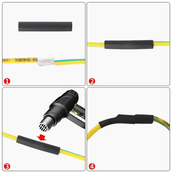 Tubes Rétractables pour Câbles Électriques